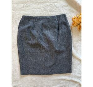 Vintage Paris Sports Club Wool Skirt Size 8